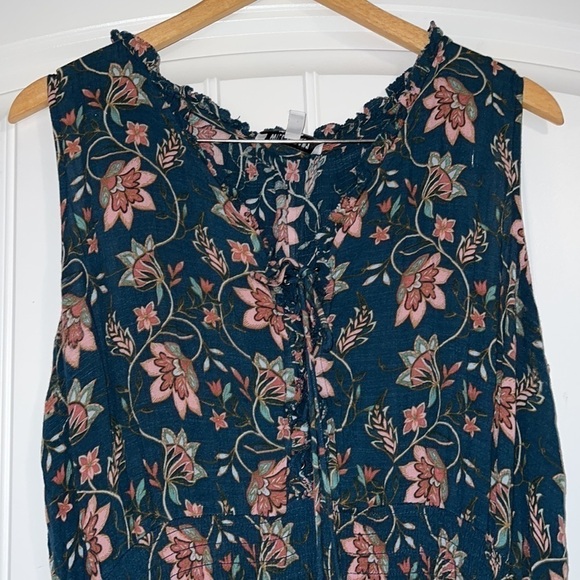 WILLIAM RAST Clarissa Printed Tiered Lace-U Tapestry Floral dress XXL - Picture 3 of 6